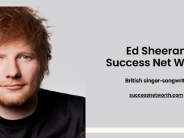 Ed Sheeran Success Net Worth