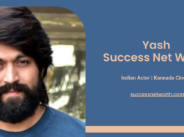 Yash Success Net Worth
