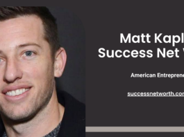 Matt Kaplan Success Net Worth